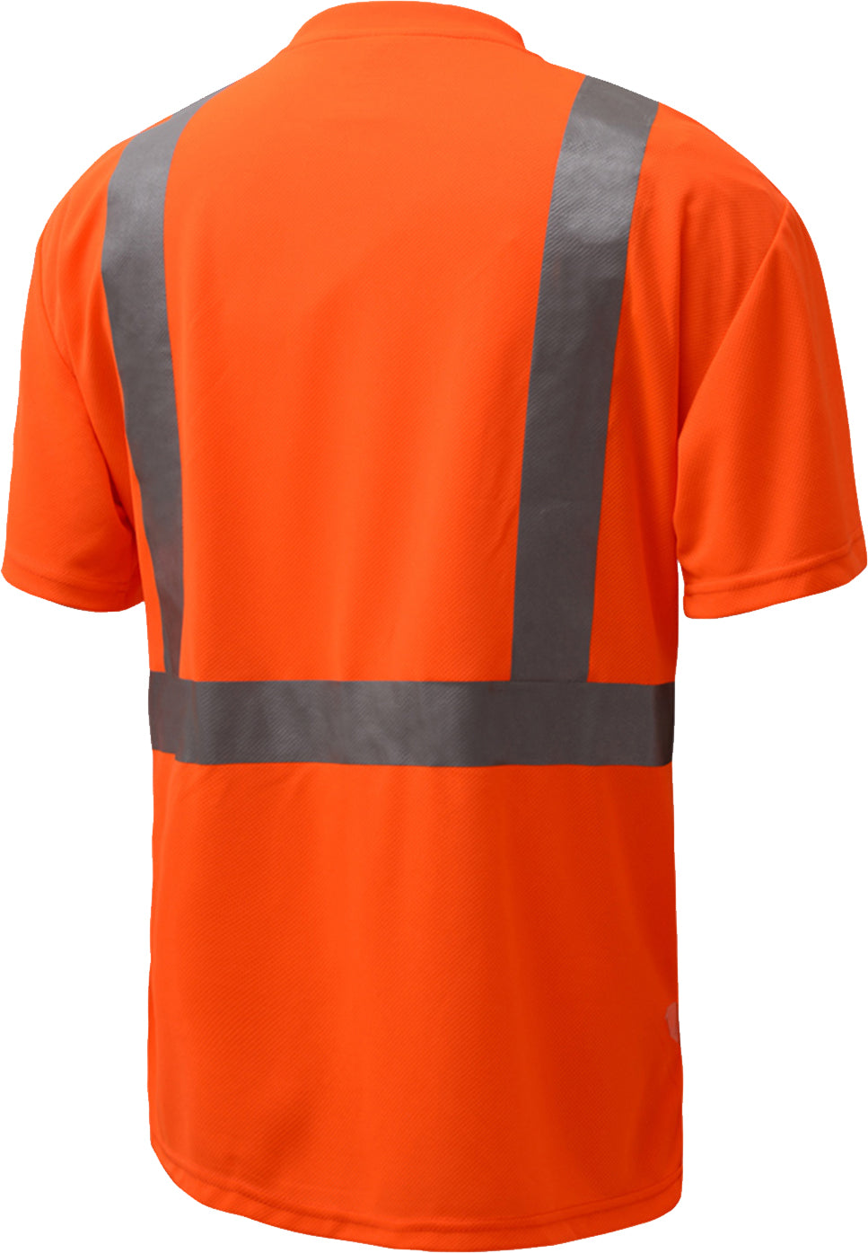 GSS Standard Class 2 Moisture Wicking Short Sleeve Safety T-Shirt with Chest Pocket - DARKWING TECH