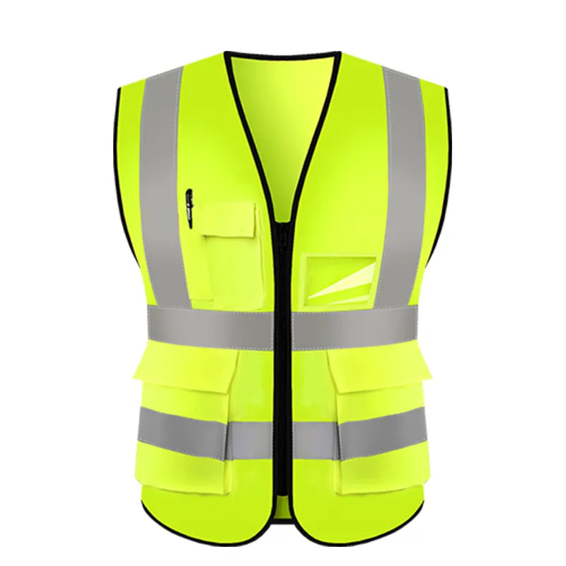 High-Visibility Safety Vest – 5 Pockets - DARKWING TECH