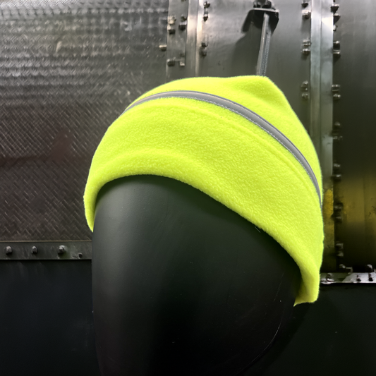 High-Visibility Fleece Beanie - DARKWING TECH