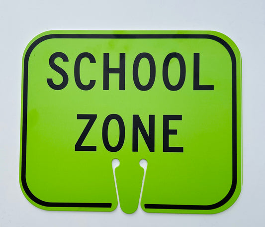 Traffic Cone Signs - DARKWING TECH