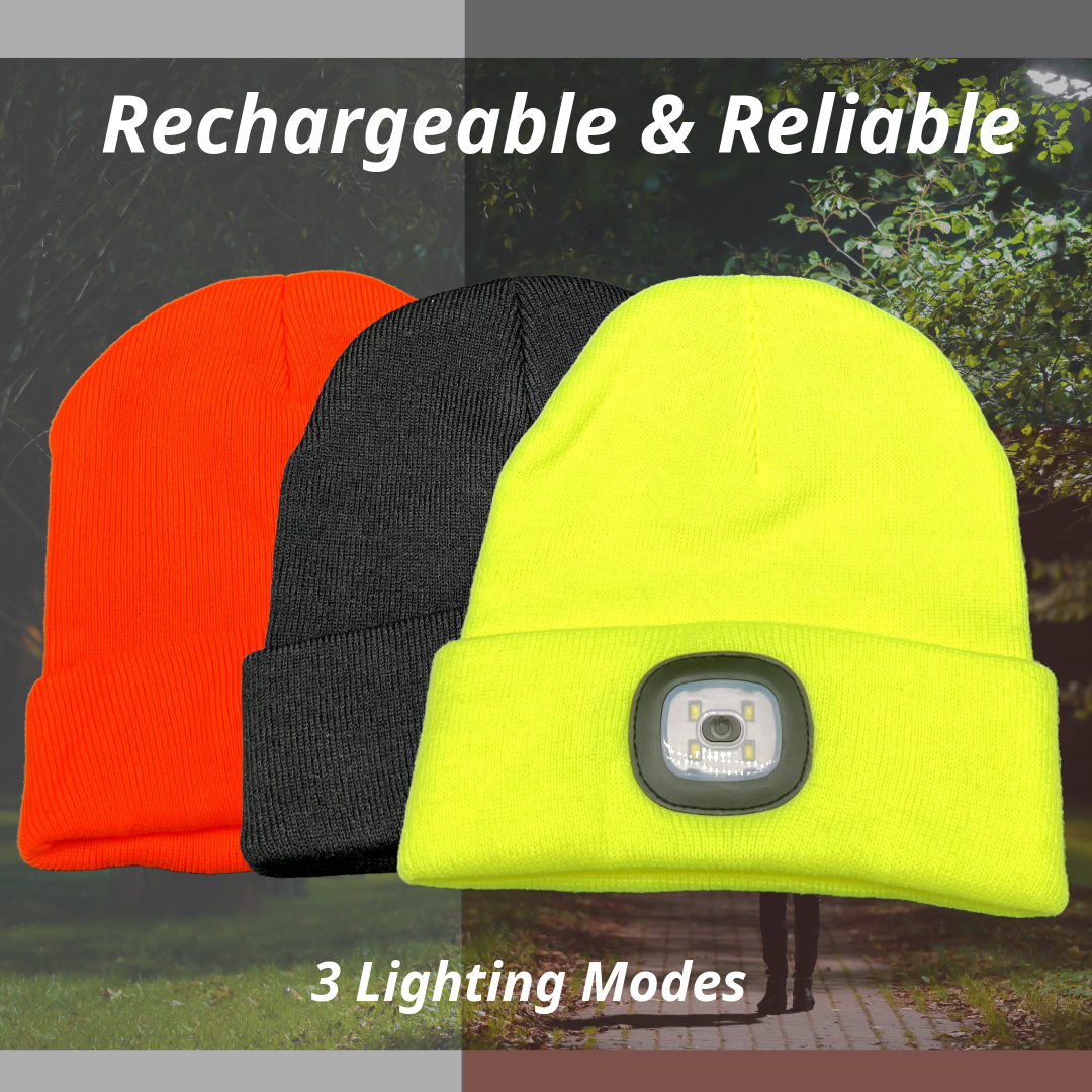 Hands-Free LED Beanie - DARKWING TECH