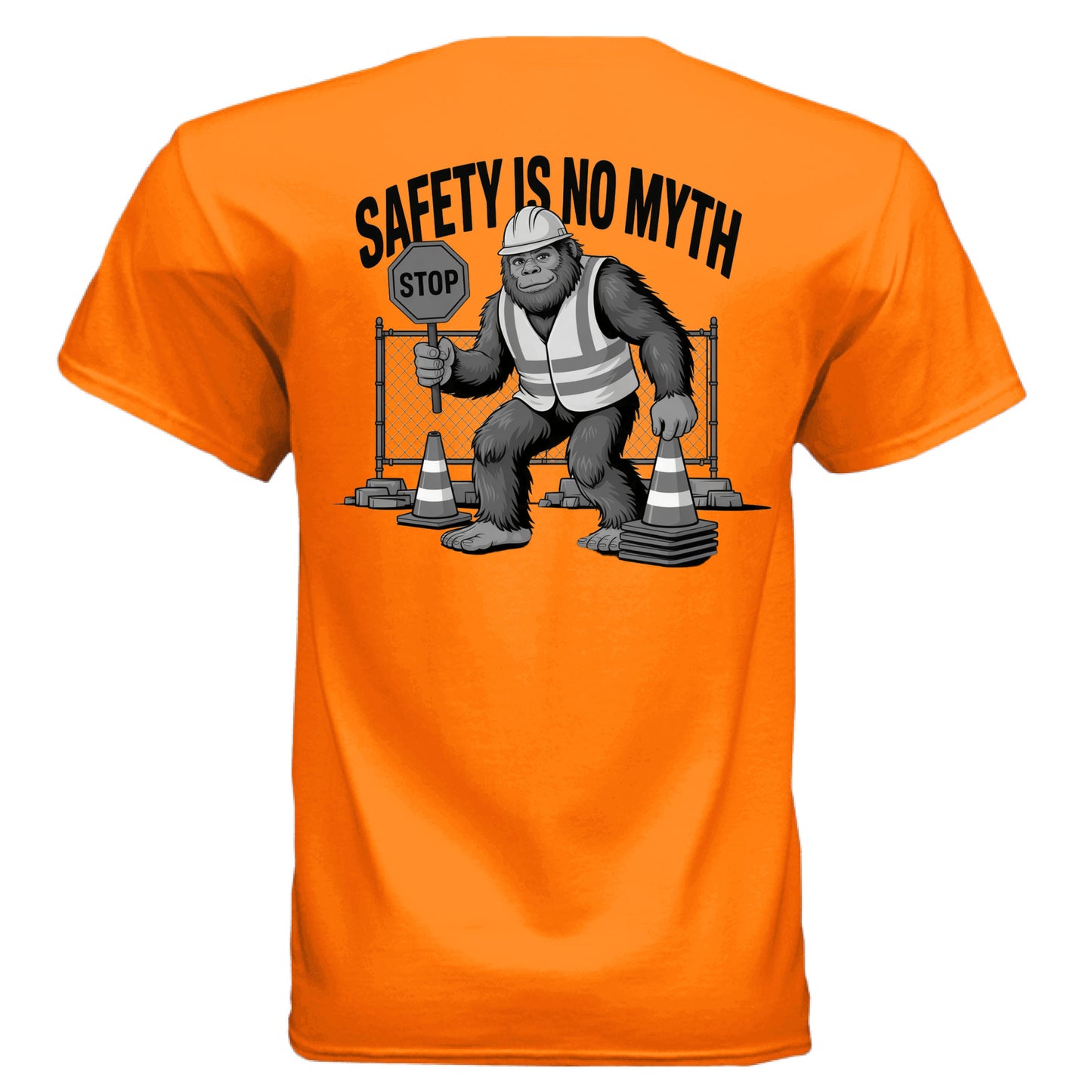 Safety Orange - BACK