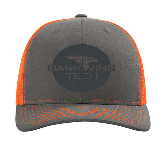 Charcoal/ Neon Orange - 112 - FRONT