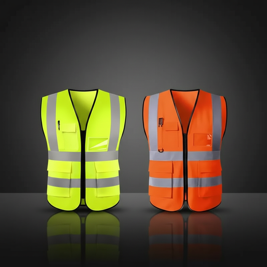 High-Visibility Safety Vest – 5 Pockets
