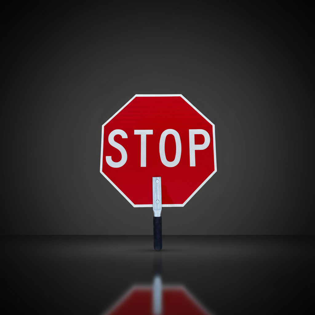 Paddle Stop Sign - DARKWING TECH
