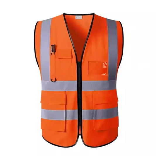 High-Visibility Safety Vest – 5 Pockets - DARKWING TECH