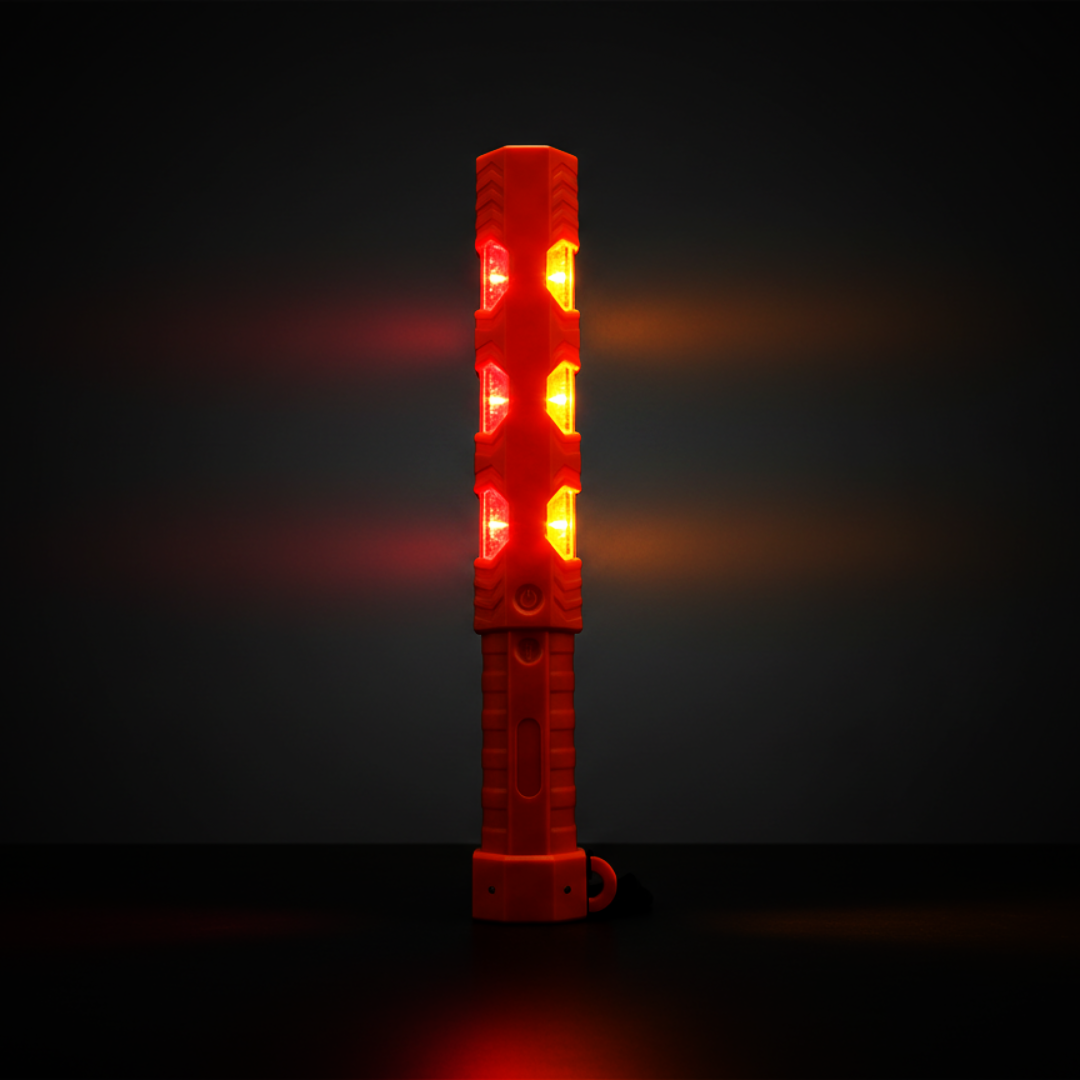 DARKWING TECH® Signal Baton – High-Visibility Safety Wand