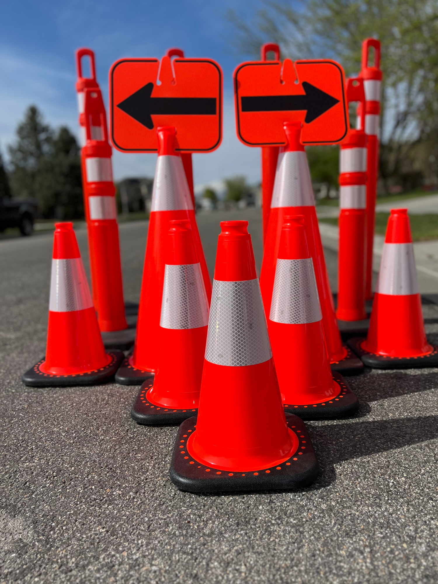 Traffic Cone Signs - DARKWING TECH
