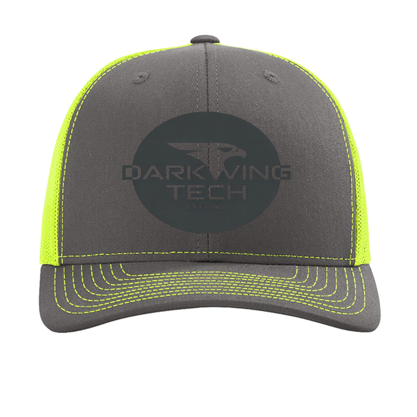 Charcoal/ Neon Yellow - 112 - FRONT